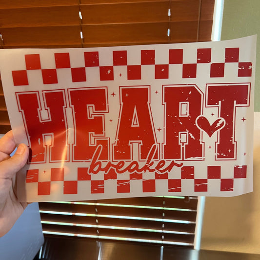 Rory Gail Handmade T-Shirt Heart Breaker Adult Tee