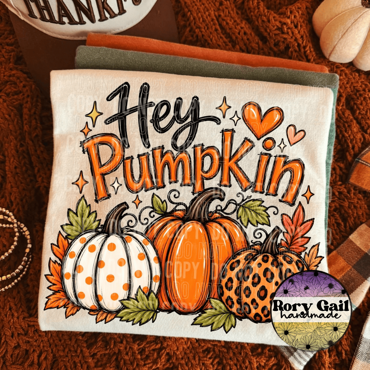 OCo T-Shirt Hey Pumpkin Adult