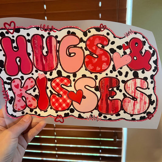 Rory Gail Handmade T-Shirt Hugs & Kisses Adult Tee