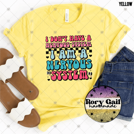 KW T-Shirt I Am A Nervous System Tee
