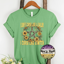 Load image into Gallery viewer, Rory Gail Handmade T-Shirt I Don’t Curse Like A Sailor Adult Tee
