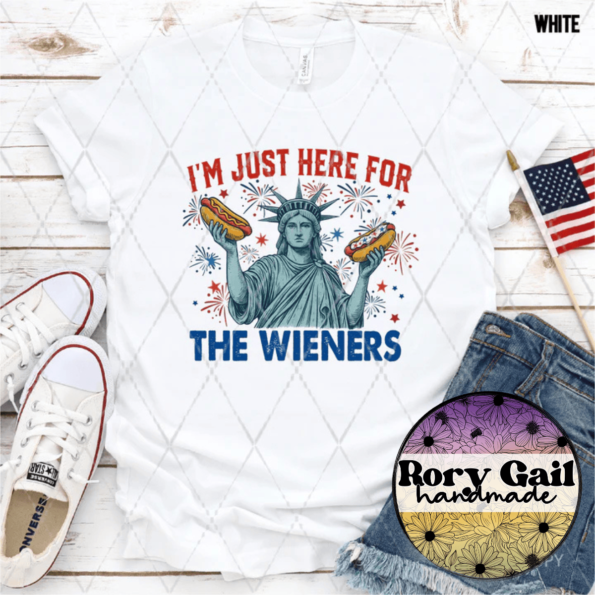 CSDS T-Shirt I'm Just Here for the Wieners Tee