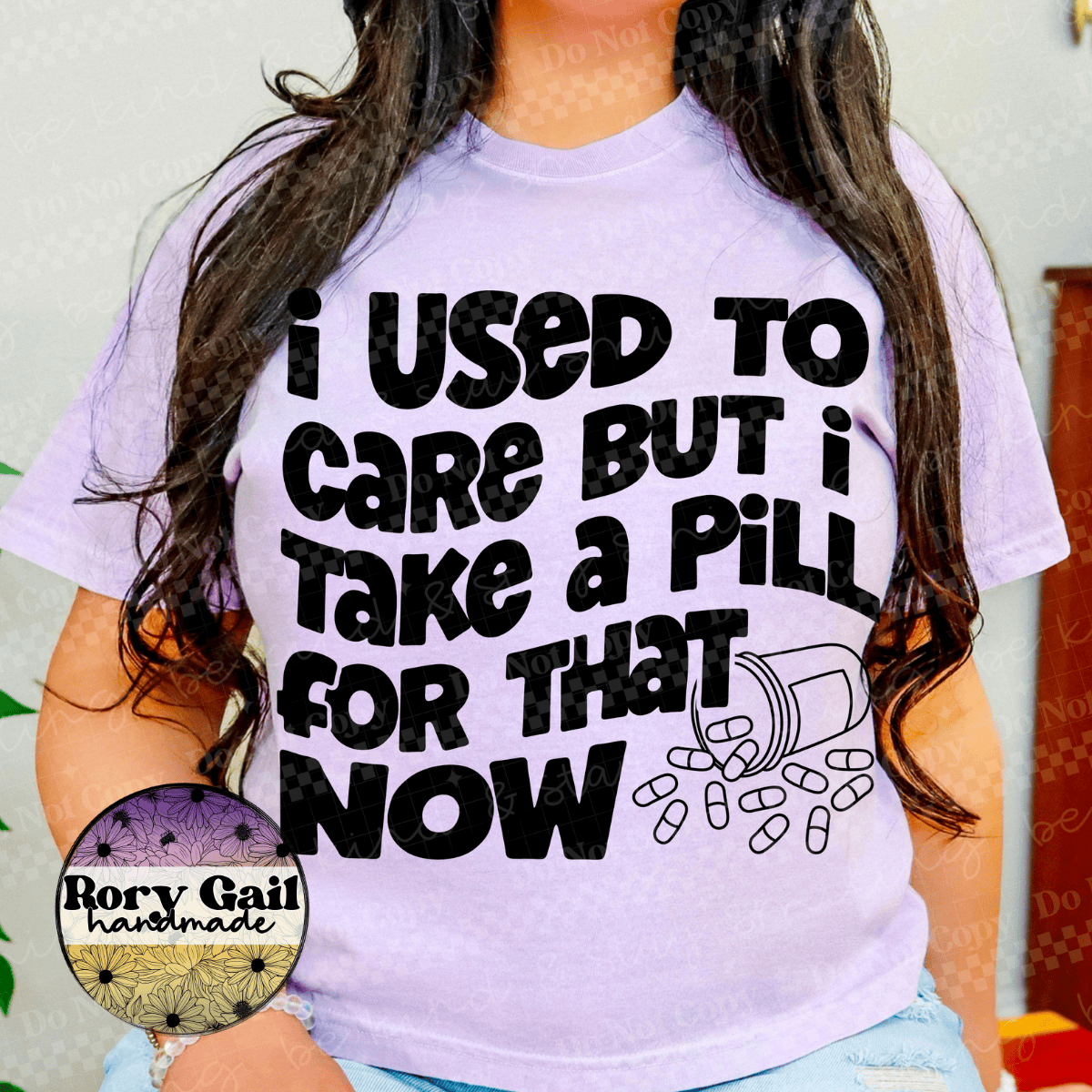 Rory Gail Handmade T-Shirt I Used To Care Tee