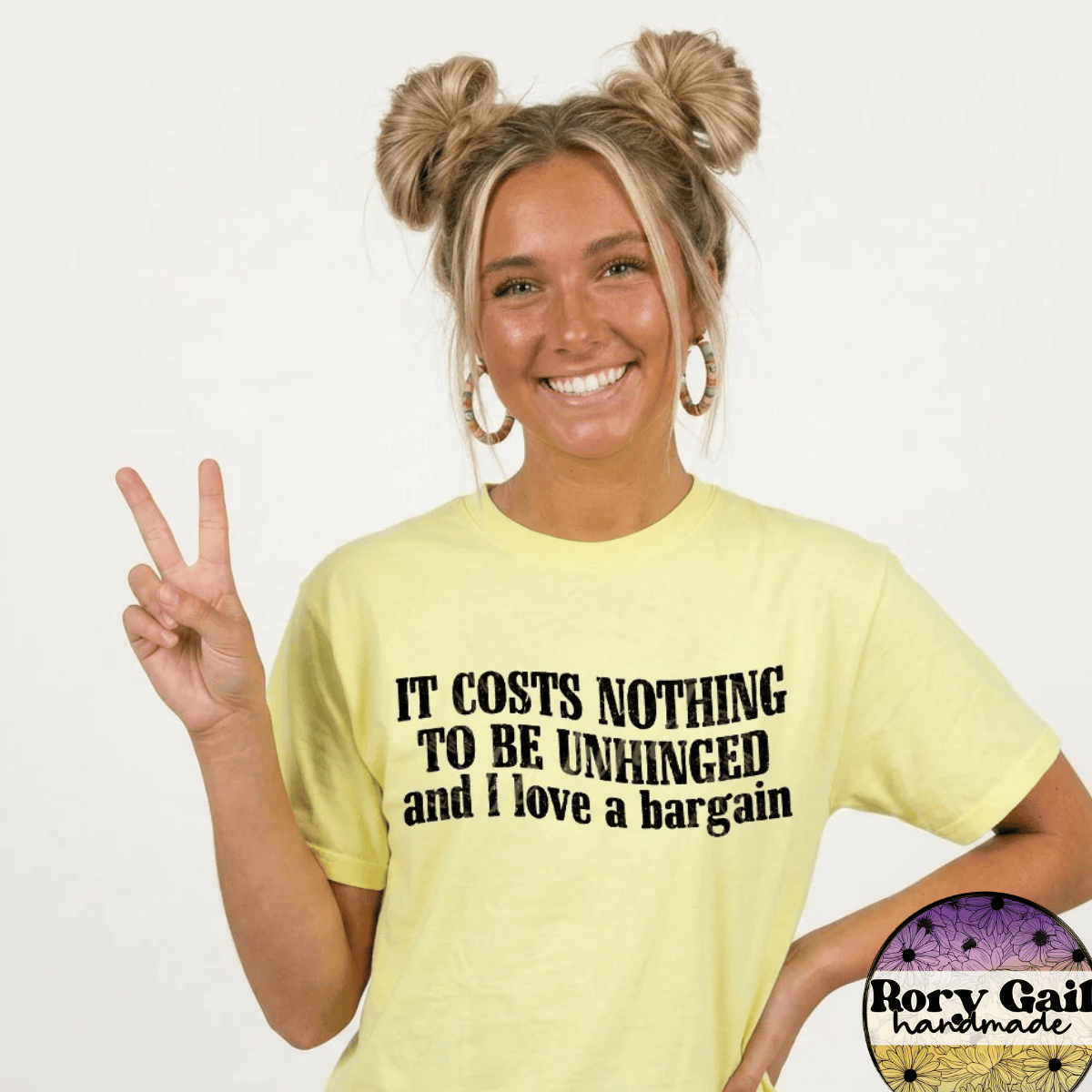 Chase T-Shirt It Costs Nothing To Be Unhinged