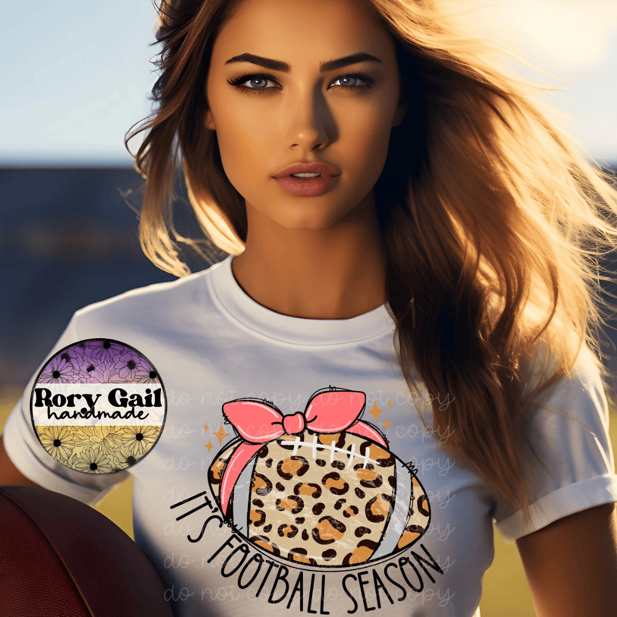 Neon Flamingo T-Shirt It's Football Season