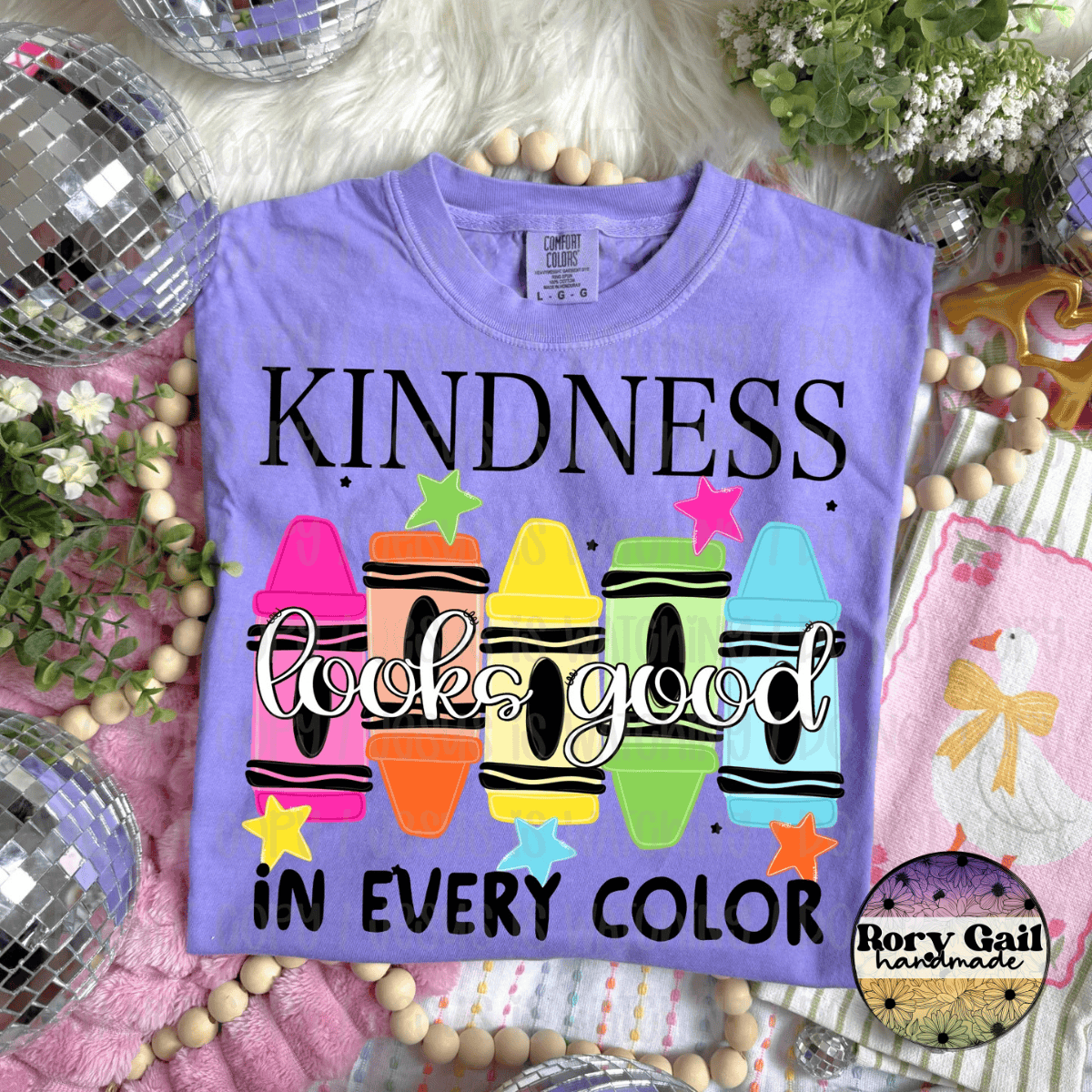 OCo T-Shirt Kindness Looks Good In Every Color Kids Tee