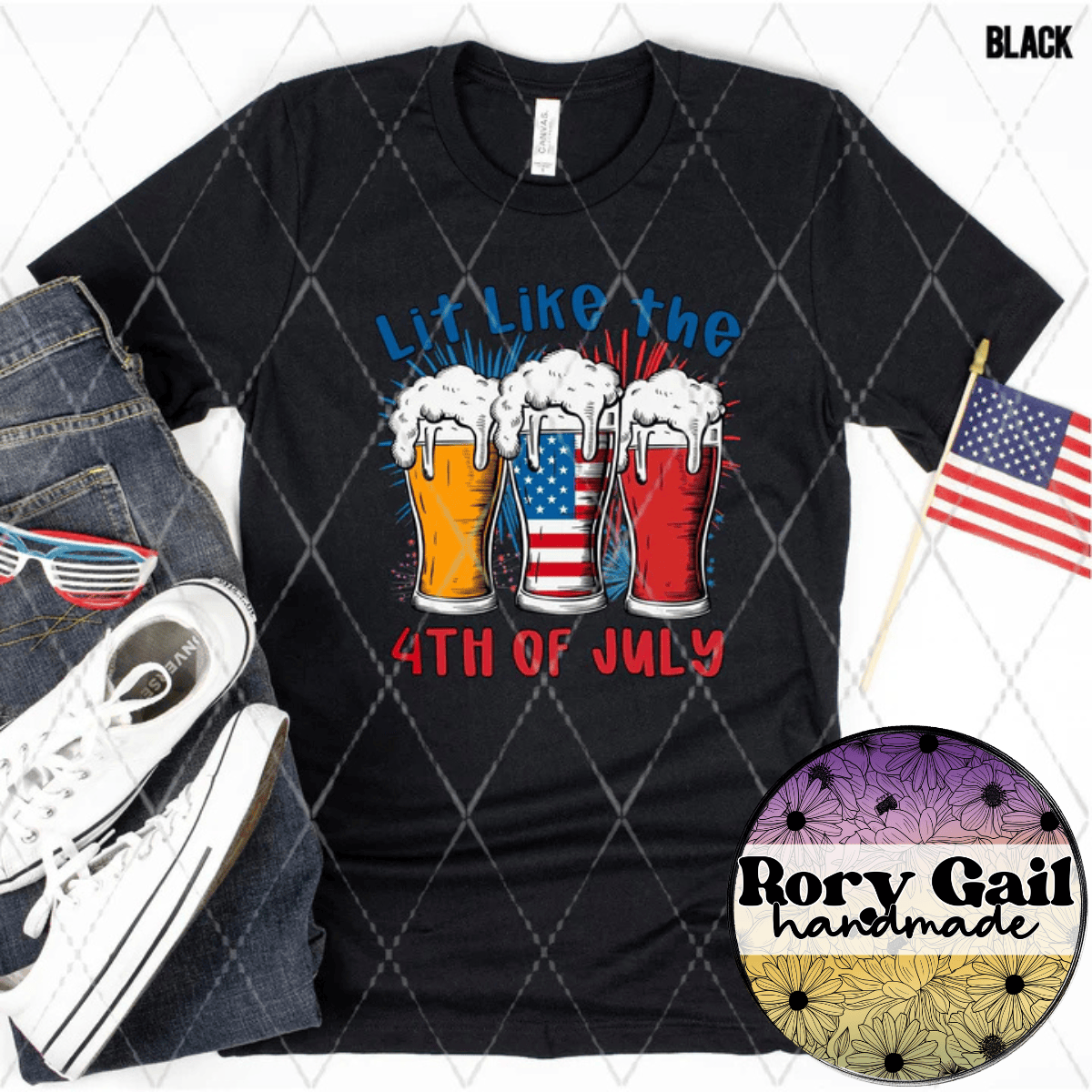 CSDS T-Shirt Lit Like the 4th of July Tee