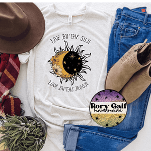 Rory Gail Handmade T-Shirt Live By The Sun Adult Tee