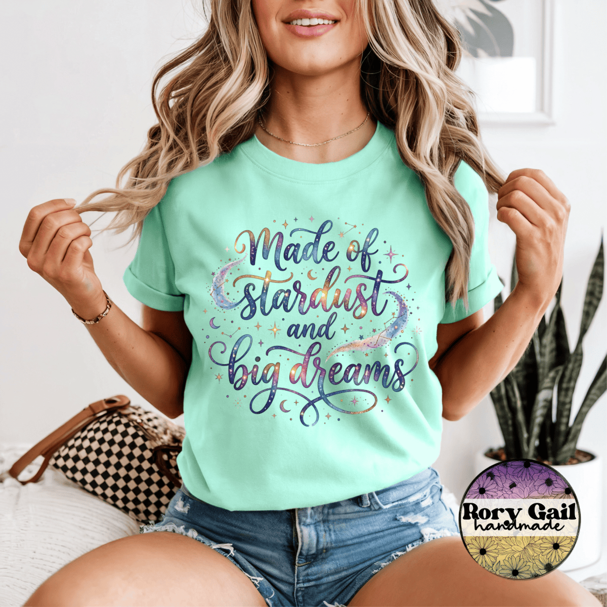 Rory Gail Handmade T-Shirt Made Of Stardust And Big Dreams