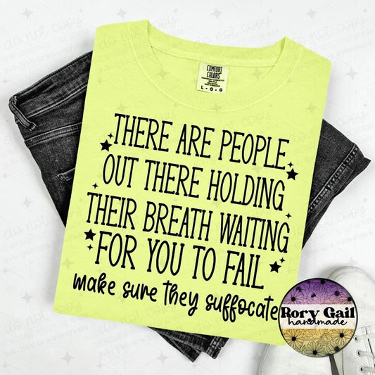 OCo T-Shirt Make Sure They Suffocate Adult Tee
