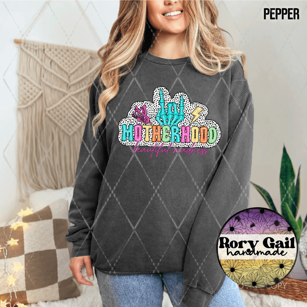 Rory Gail Handmade T-Shirt Motherhood Dotted Adult Tee