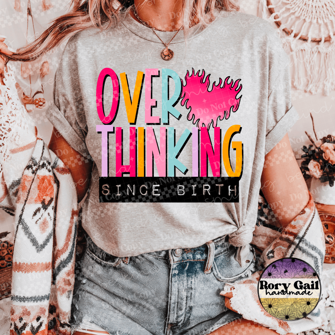 2Peas T-Shirt Overthinking Since Birth Tee