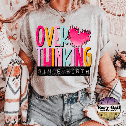 2Peas T-Shirt Overthinking Since Birth Tee