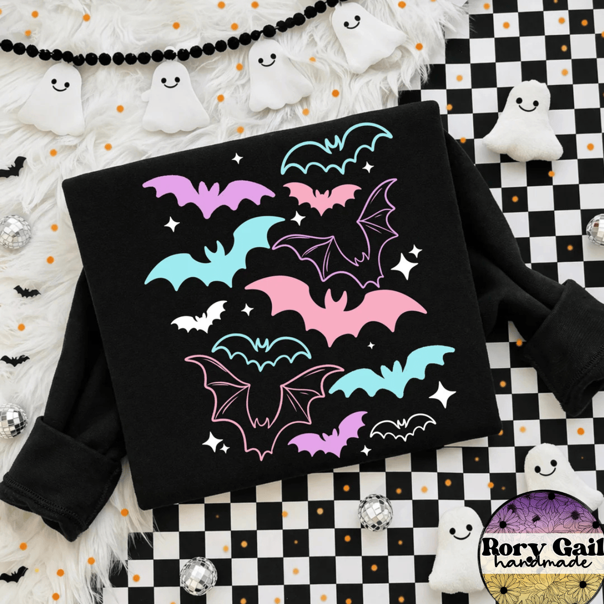 Chase T-Shirt Pastel Bats Tee