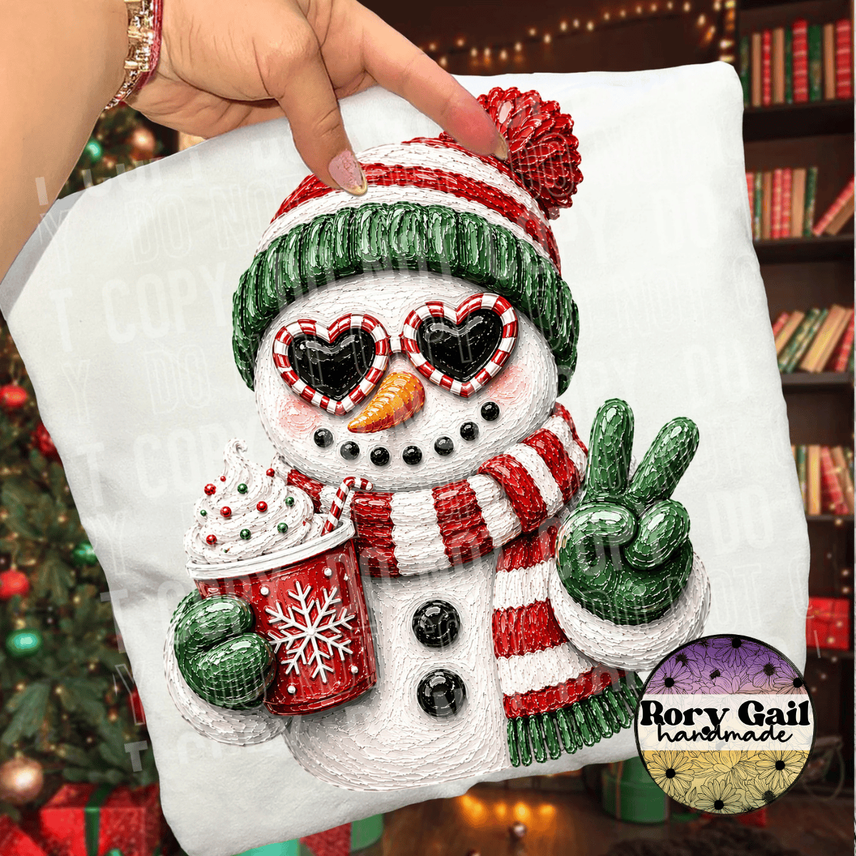 OCo T-Shirt Peace Snowman Tee