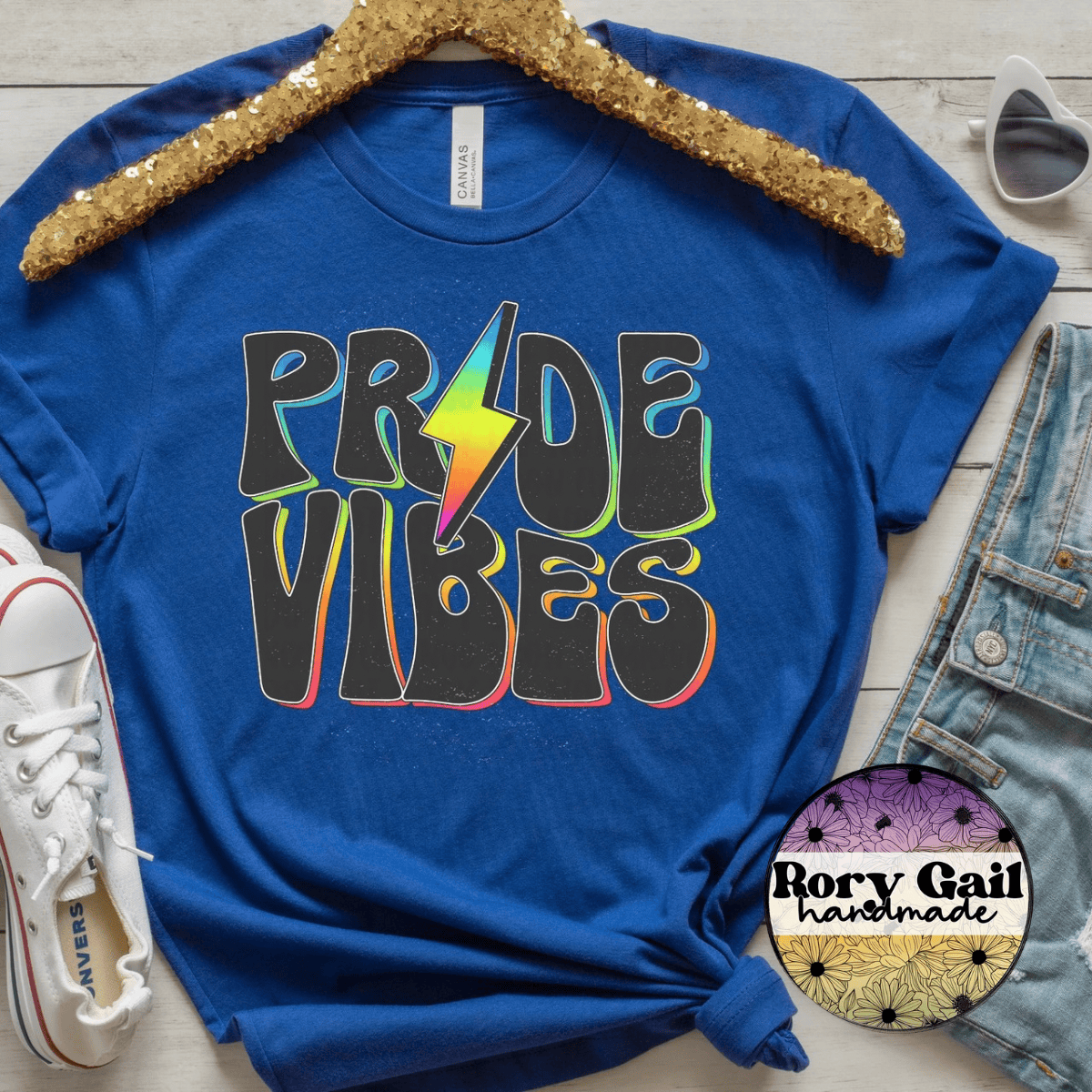 Neon Flamingo T-Shirt Pride Vibes Tee