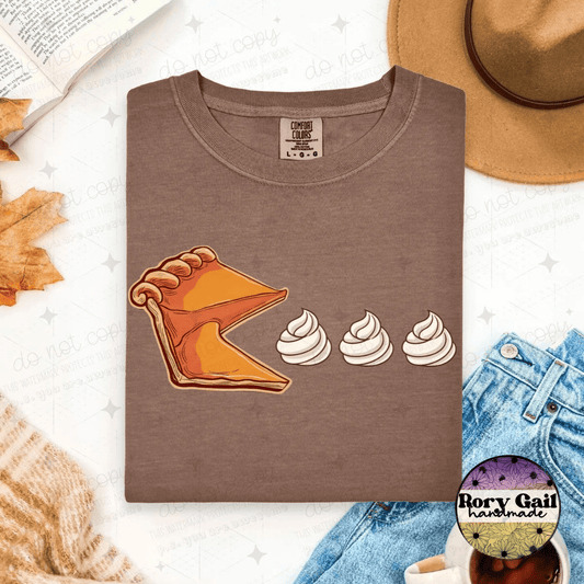 OCo T-Shirt Pumpkin Pie Chasing Whipped Cream Adult