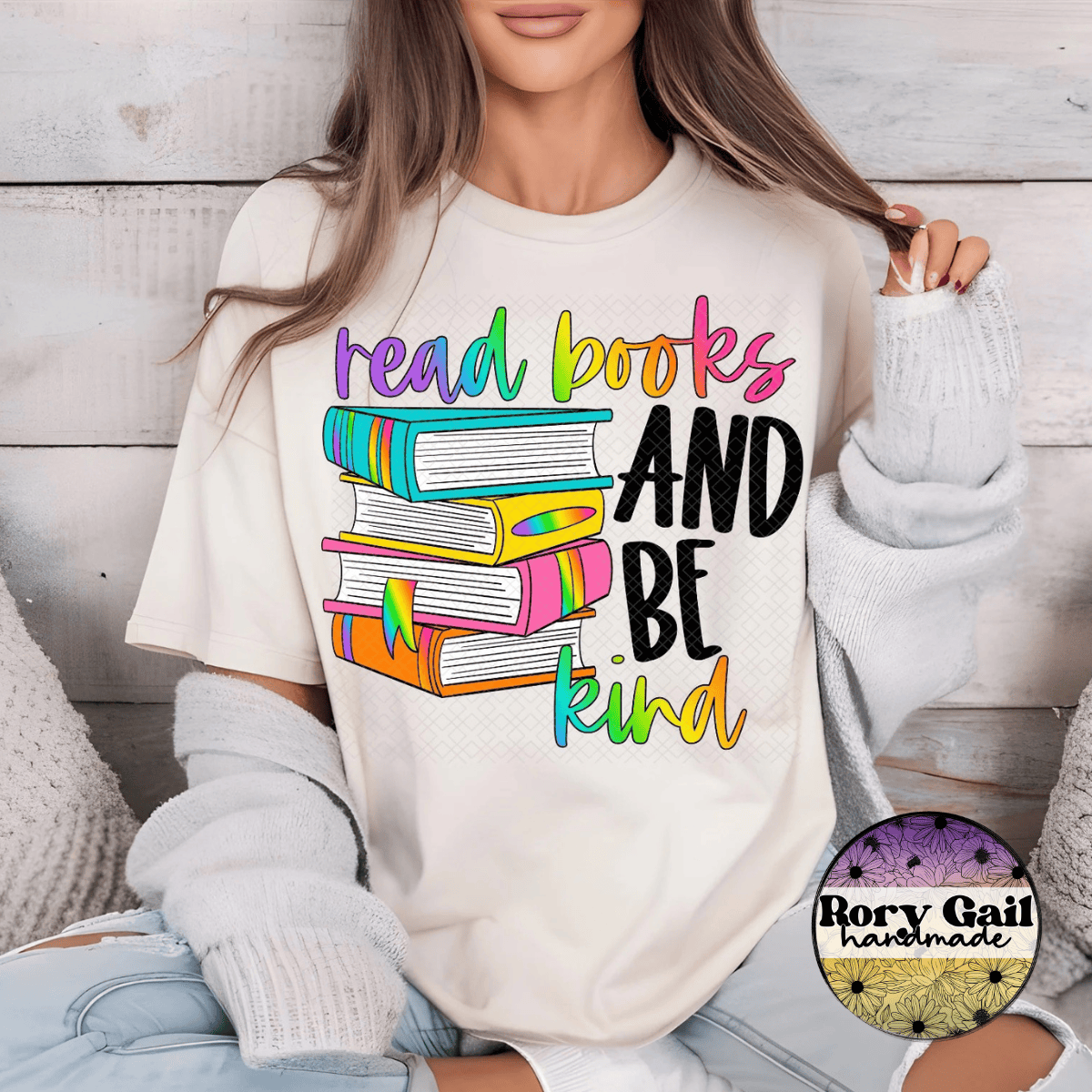 Neon Flamingo T-Shirt Read Books And Be Kind Tee