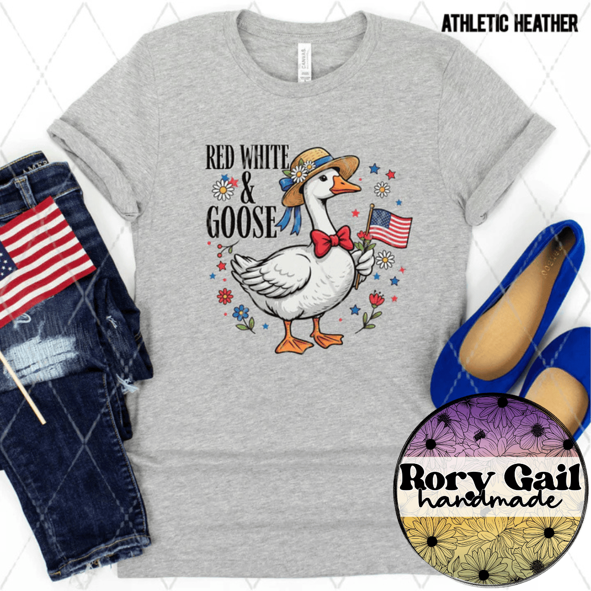 CSDS T-Shirt Red White and Goose Tee
