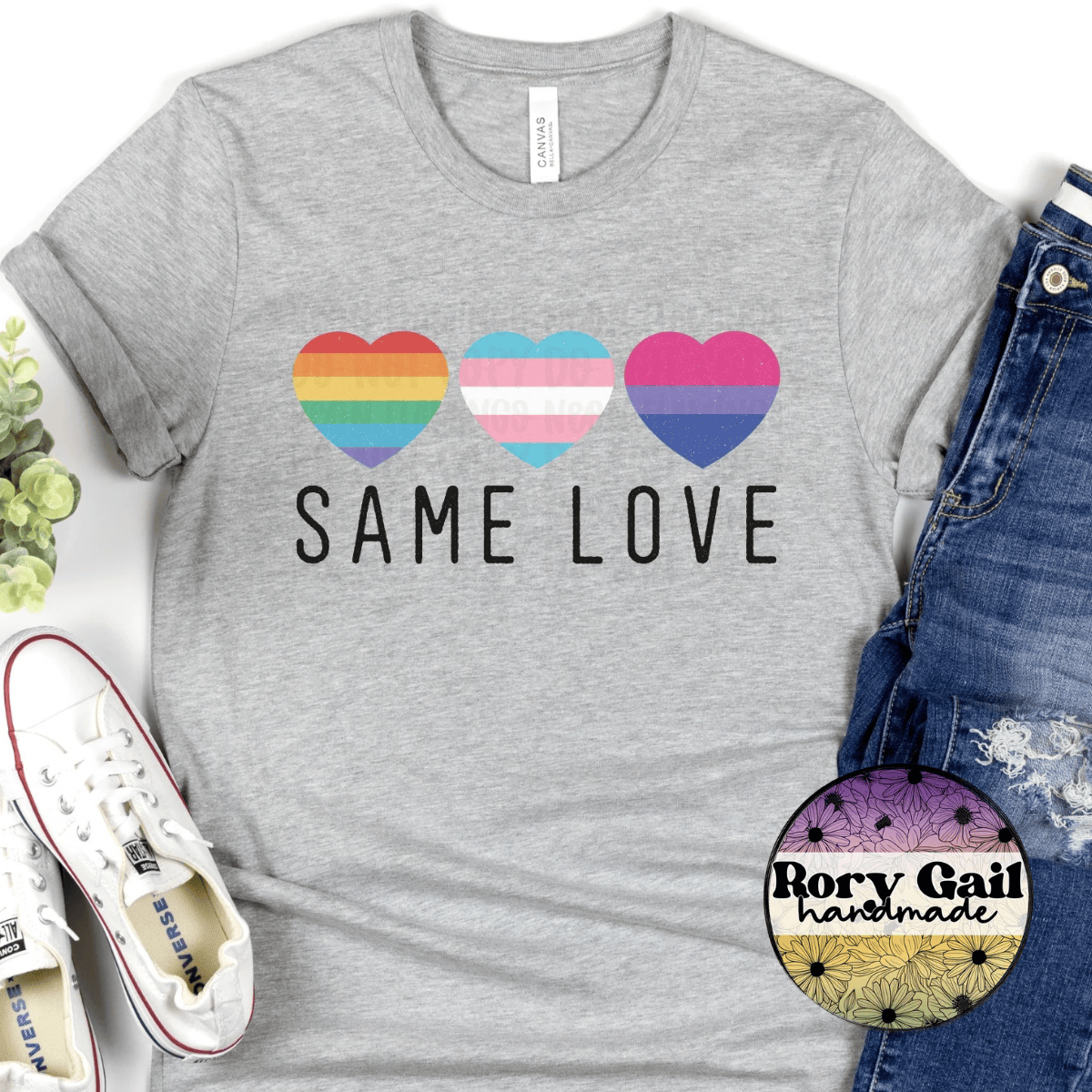 Neon Flamingo T-Shirt Same Love Tee