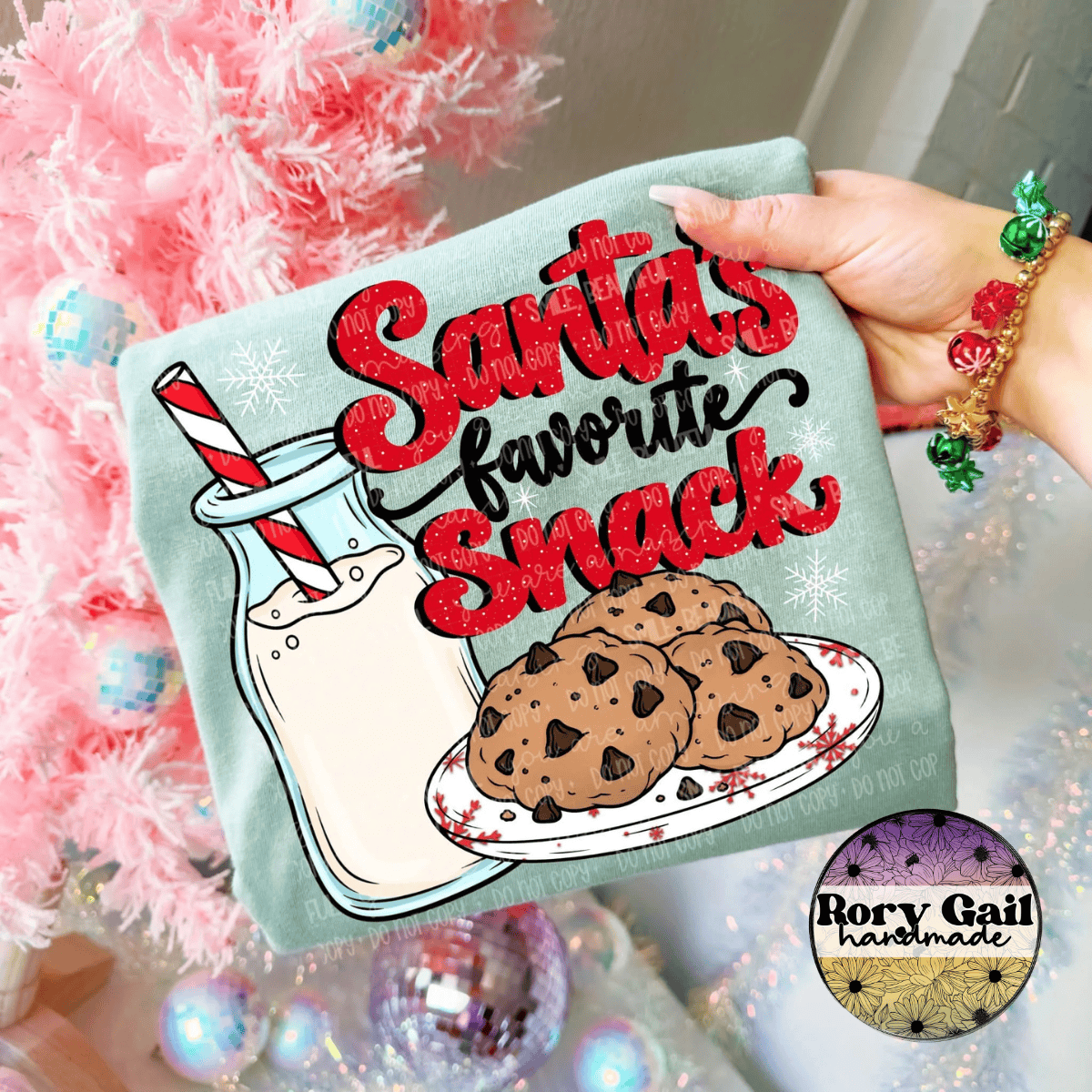 OCo T-Shirt Santa's Favorite Snack Tee