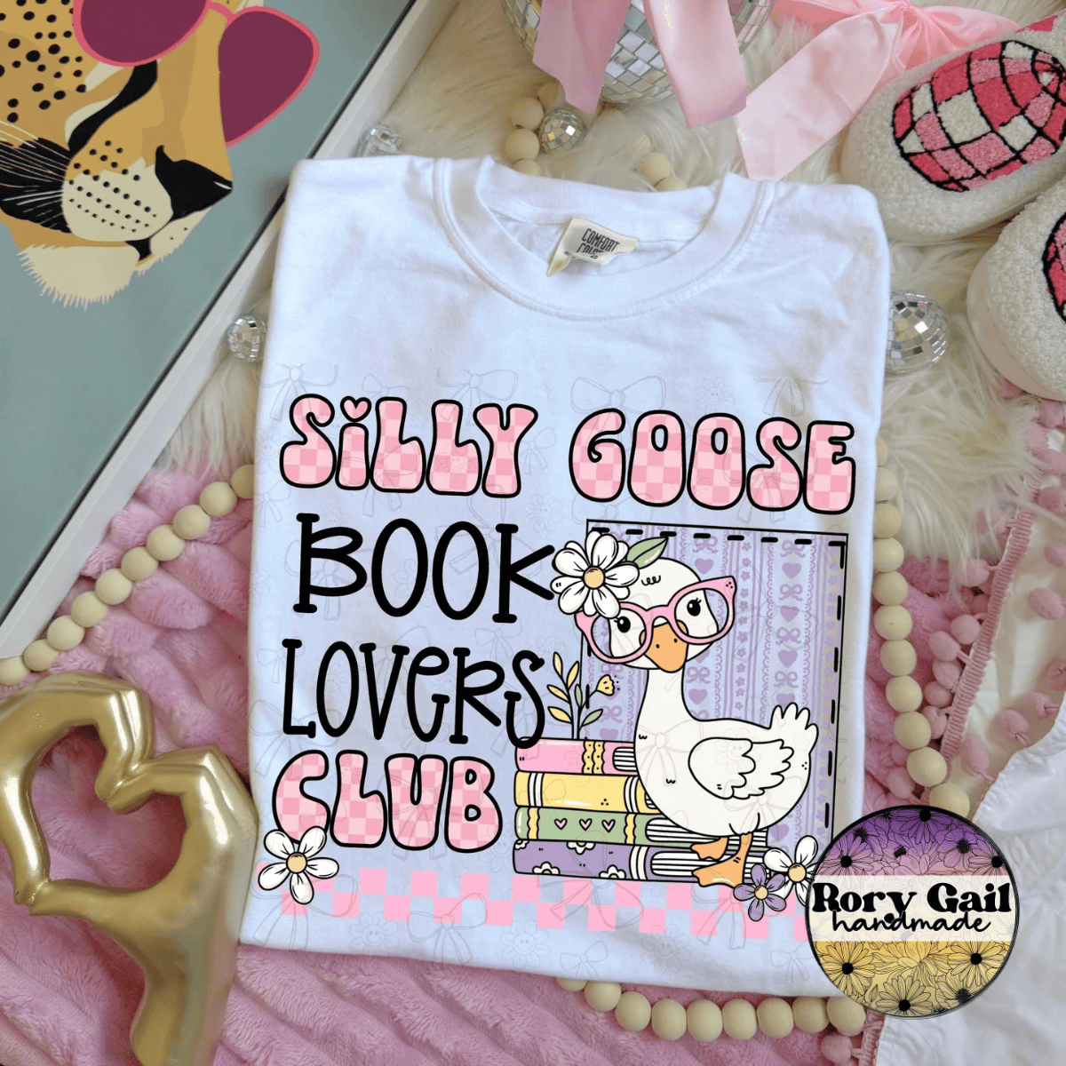 OCo T-Shirt Silly Goose Book Lovers Club Tee