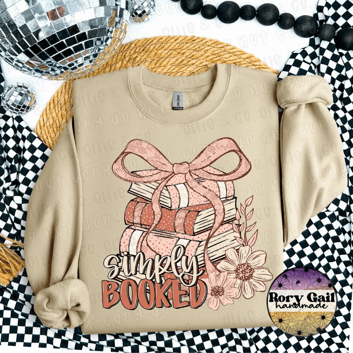 OCo T-Shirt Simply Booked Tee