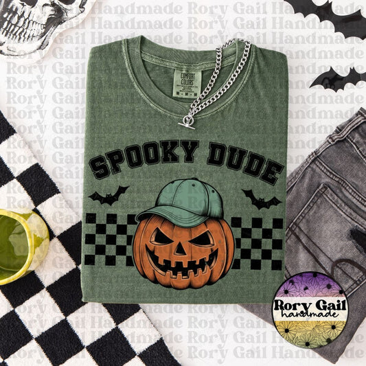 OCo T-Shirt Spooky Dude Pumpkin Head Halloween Tee – Kids