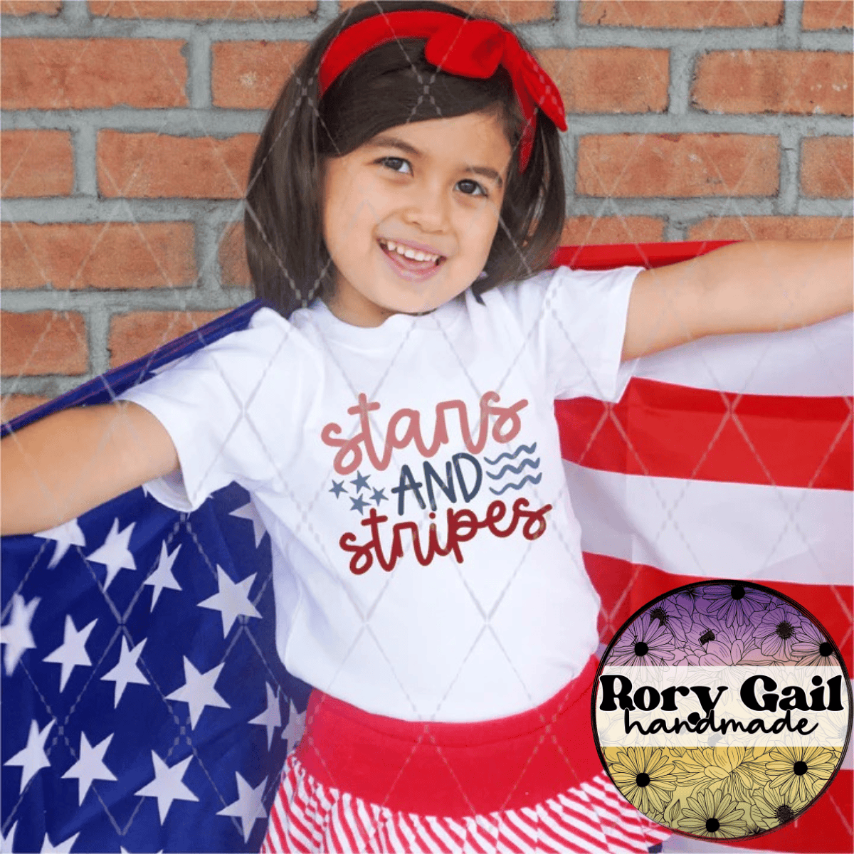 CSDS T-Shirt Stars and Stripes Kids Tee