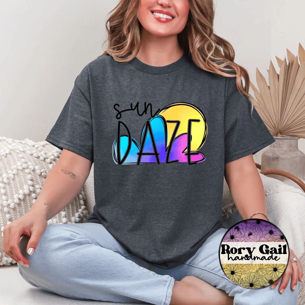 Neon Flamingo T-Shirt Sun Daze Tee
