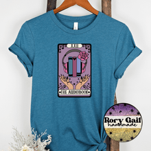 Load image into Gallery viewer, Rory Gail Handmade T-Shirt The Audiobook Tarot Adult Tee
