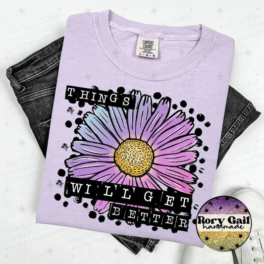 OCo T-Shirt Things Will Get Better Adult Tee