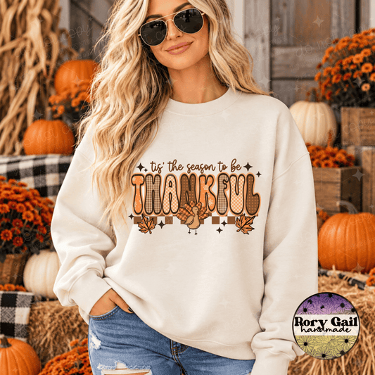 OCo T-Shirt Tis The Season To Be Thankful Adult