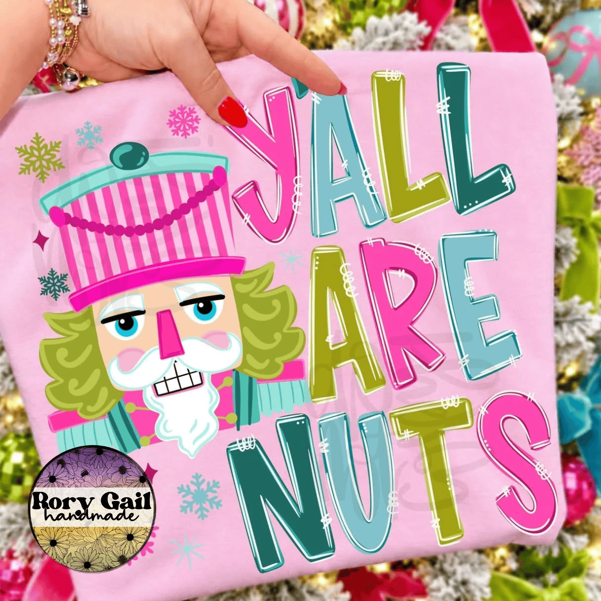 OCo T-Shirt Y'all Are Nuts Nutcracker Tee