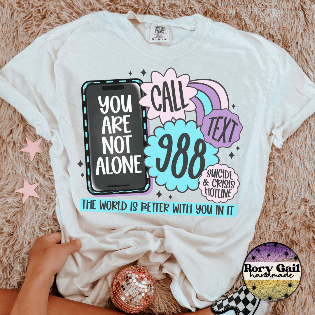 2Peas T-Shirt You Are Not Alone 988 Tee