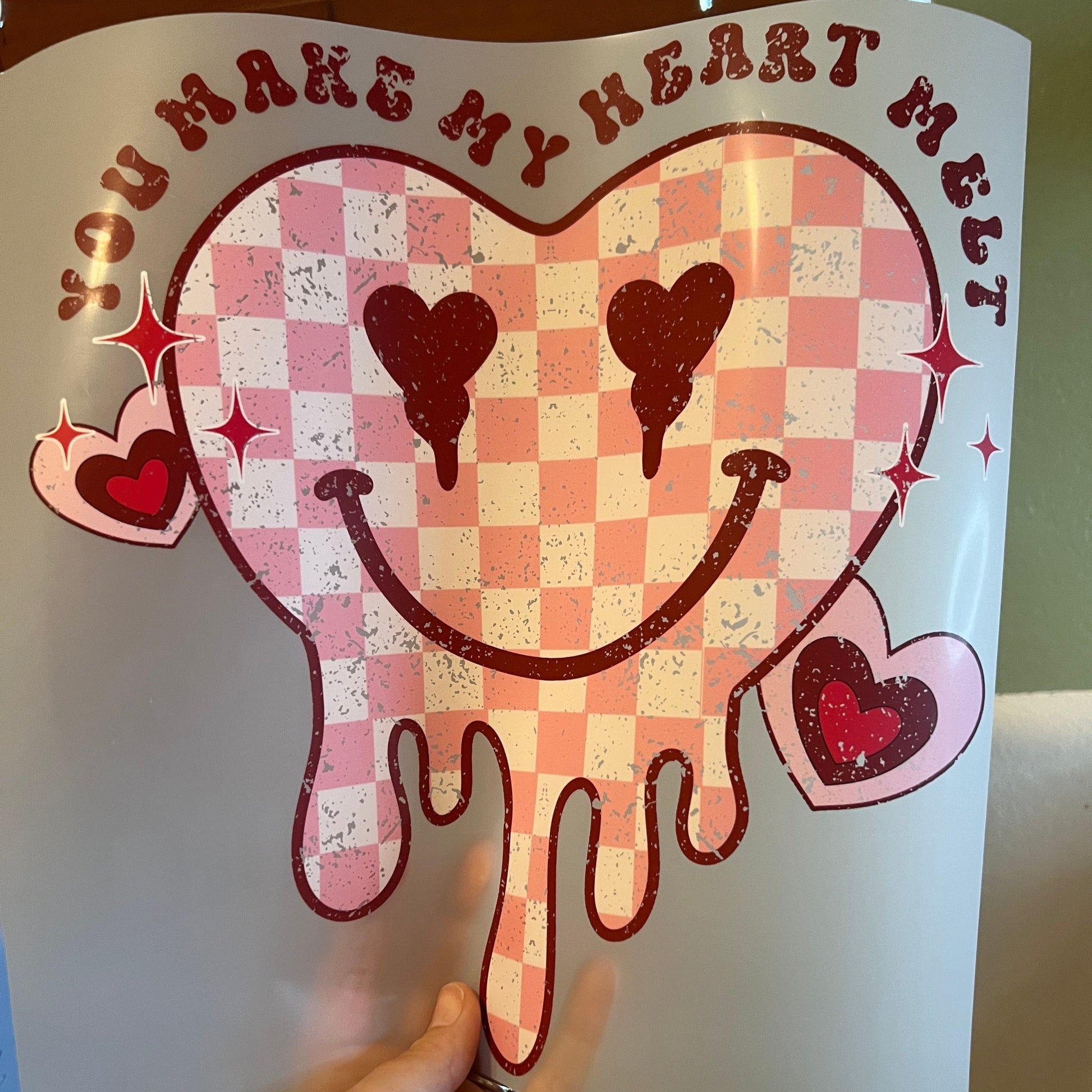 Rory Gail Handmade T-Shirt You Make My Heart Melt Adult Tee