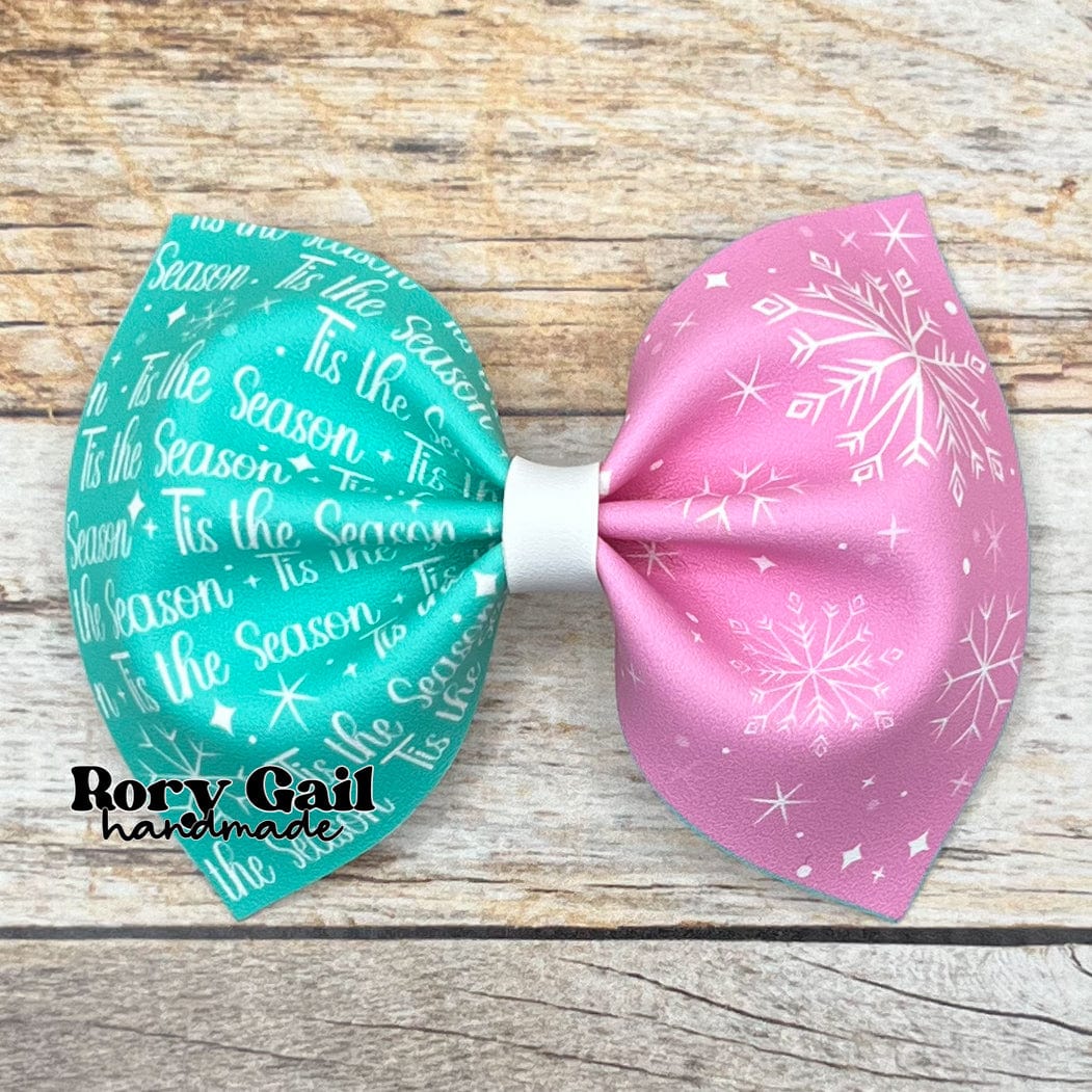 Rory Gail Handmade Tis The Season Duo Pinch Bow