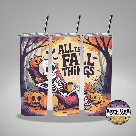 Rory Gail Handmade Tumblers All the Fall Things 20oz Tumbler