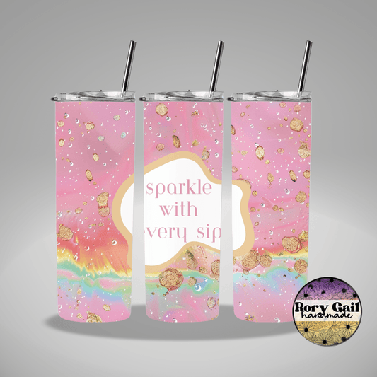 Rory Gail Handmade Tumblers Sparkle With Every Sip 20oz Tumbler