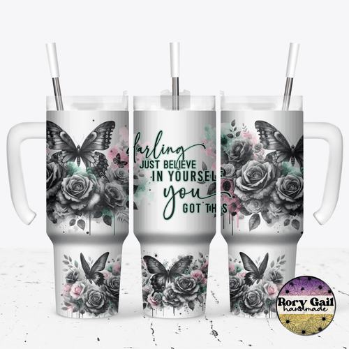 Rory Gail Handmade Tumblers You Got This 30oz Grippy Tumbler