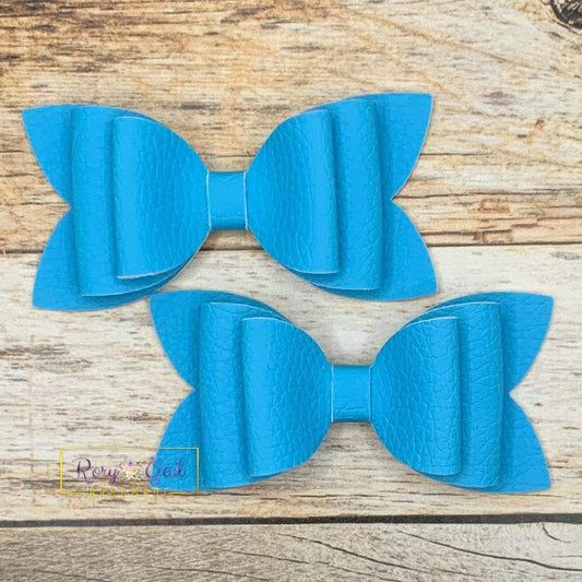 Rory Gail Handmade Blue 3” Double Diva Piggies