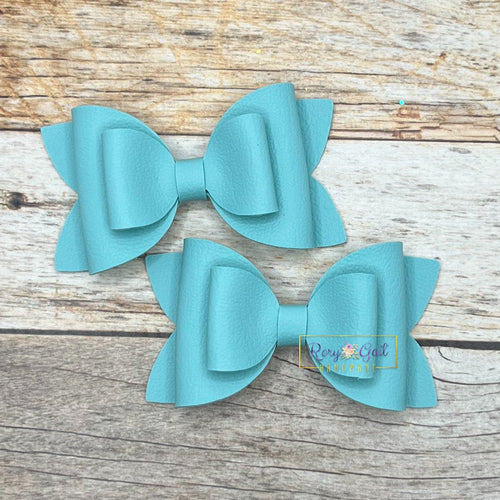 Rory Gail Handmade Bows California Breeze 3” Double Diva Piggies