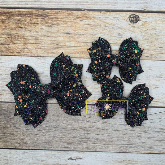 Rory Gail Handmade Bows Earth Fall Glitter