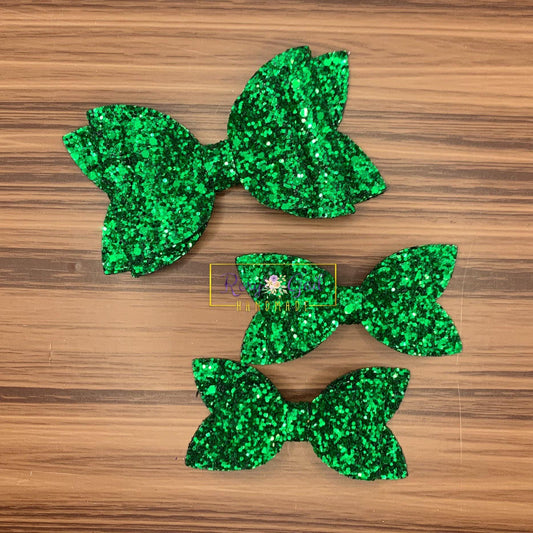 Rory Gail Handmade Bows Jalapeño Glitter