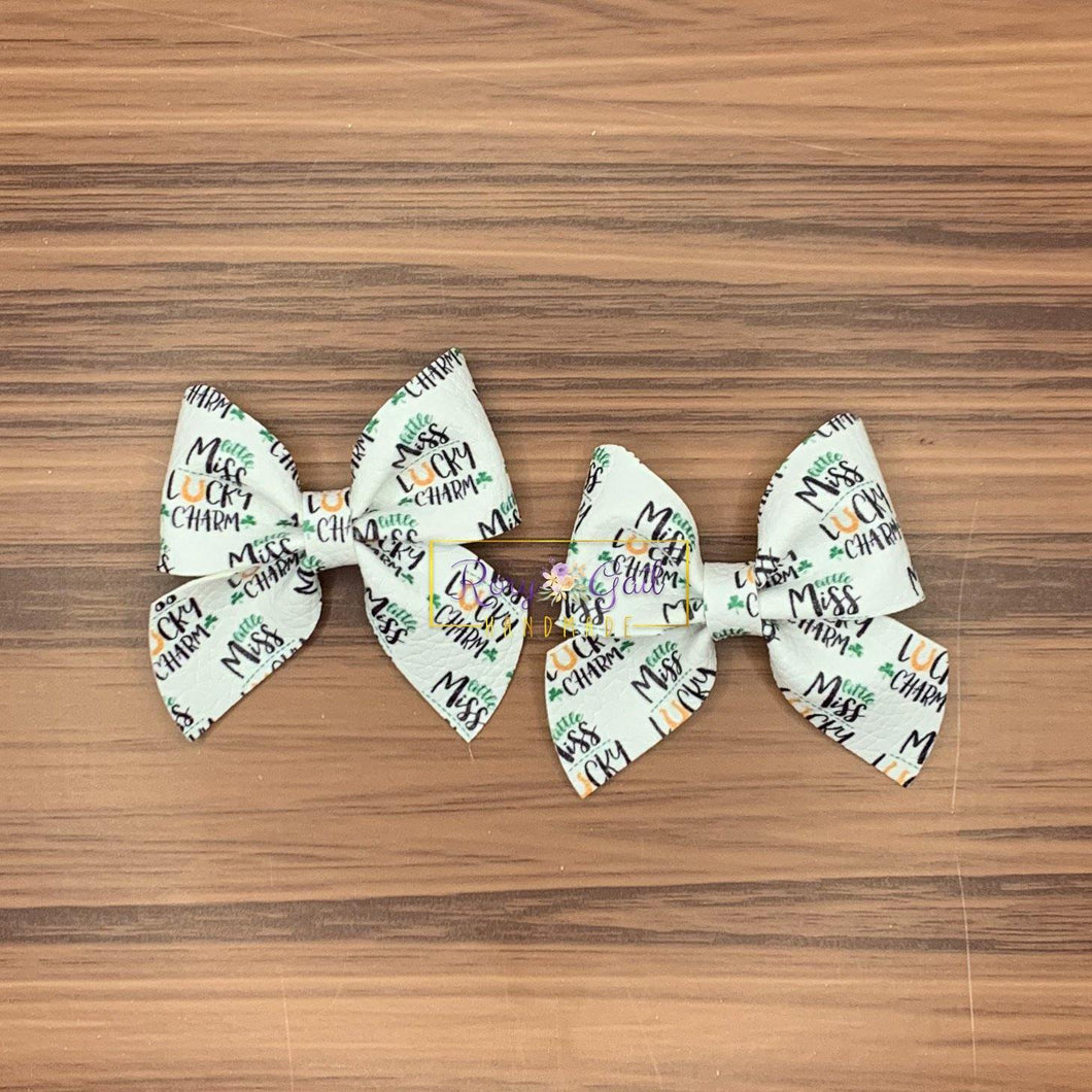 Rory Gail Handmade Bows Lucky Charm 2 inch Sailor Piggies