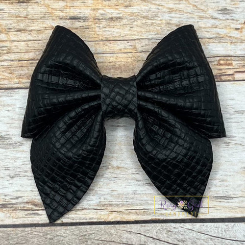 Rory Gail Handmade Bows Midnight 3 inch Sailor Bow