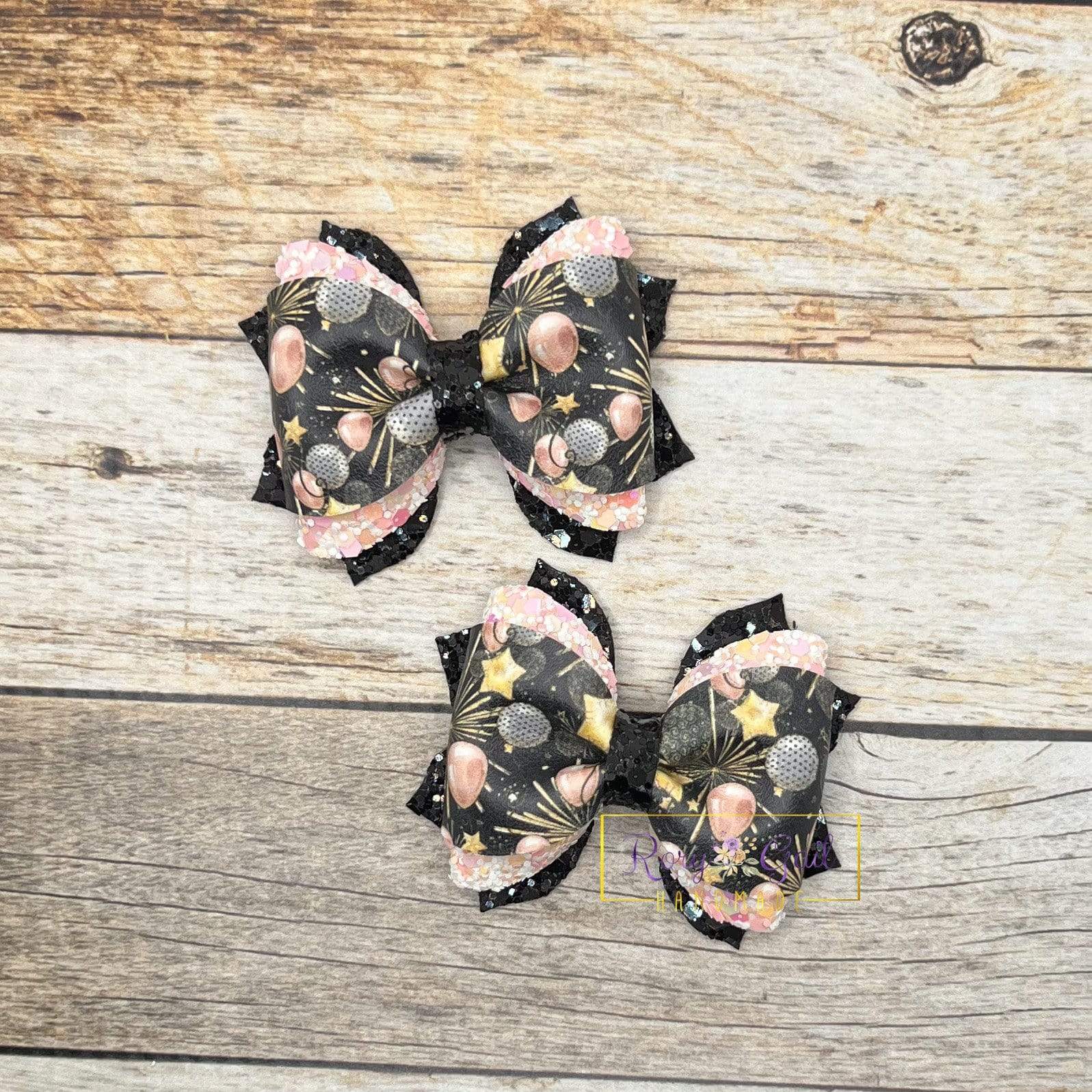 Rory Gail Handmade Bows Party Balloons 2.5 inch Phoebe Piggies