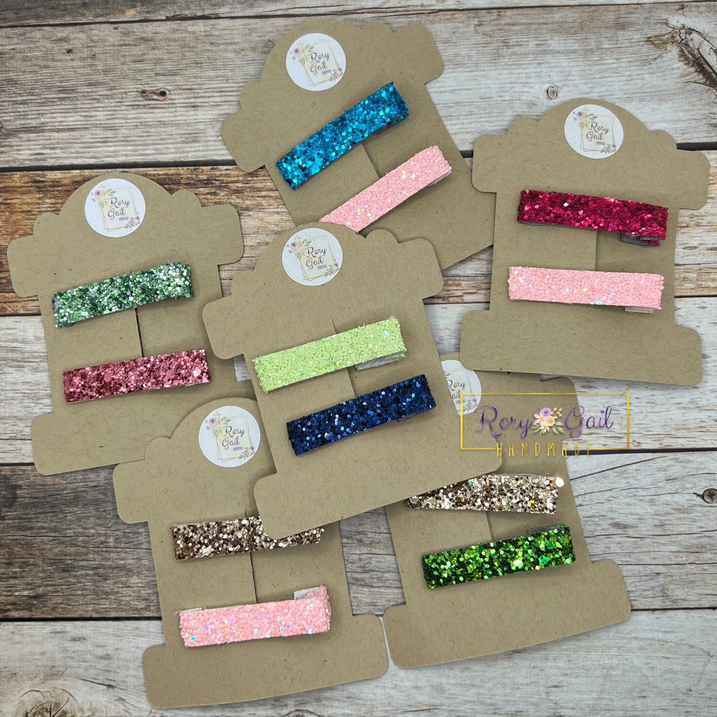 Rory Gail Handmade Clips Mystery 2 inch Alligator Clips