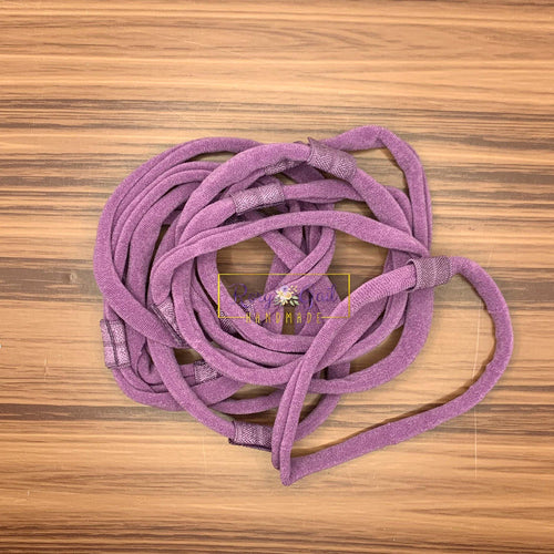 Rory Gail Handmade Dusty Purple Interchangeable Nylon Headbands