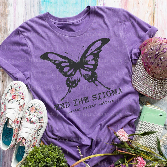 Rory Gail Handmade End The Stigma Adult Tee